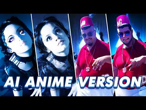 Skibidi dom dom yes yes but AI Anime Version (Wednesday Remix), Real-Time   Video View Count